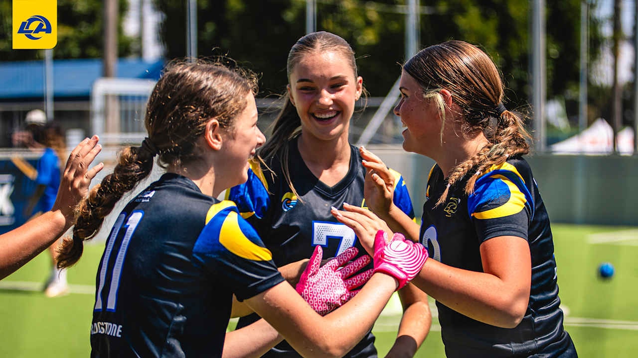 Los Angeles Rams build a girls flag-football pipeline with new Club Team Initiative