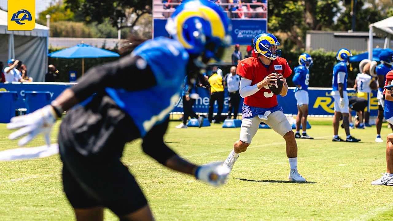 Stafford and Adams capitalize on new camp rhythm as Rams emphasize on-field timing