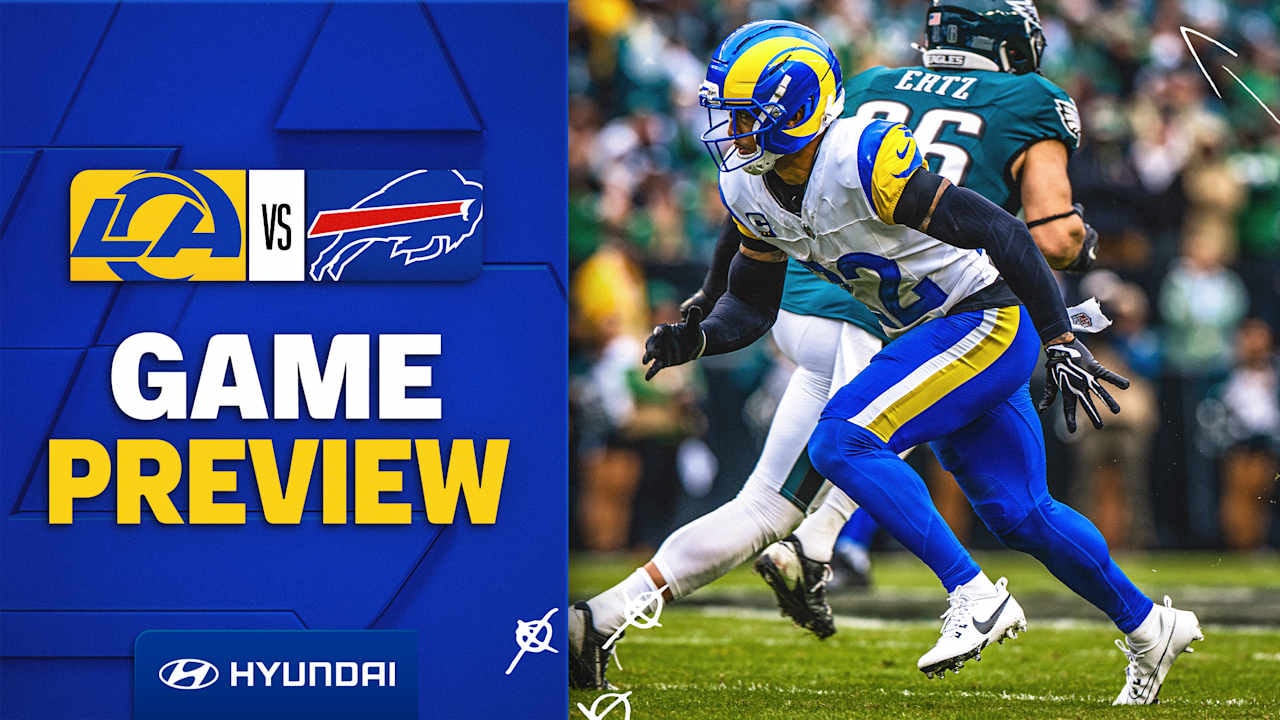 SoFi Stadium becomes the stage again as the Rams host the Bills on Monday Night Football