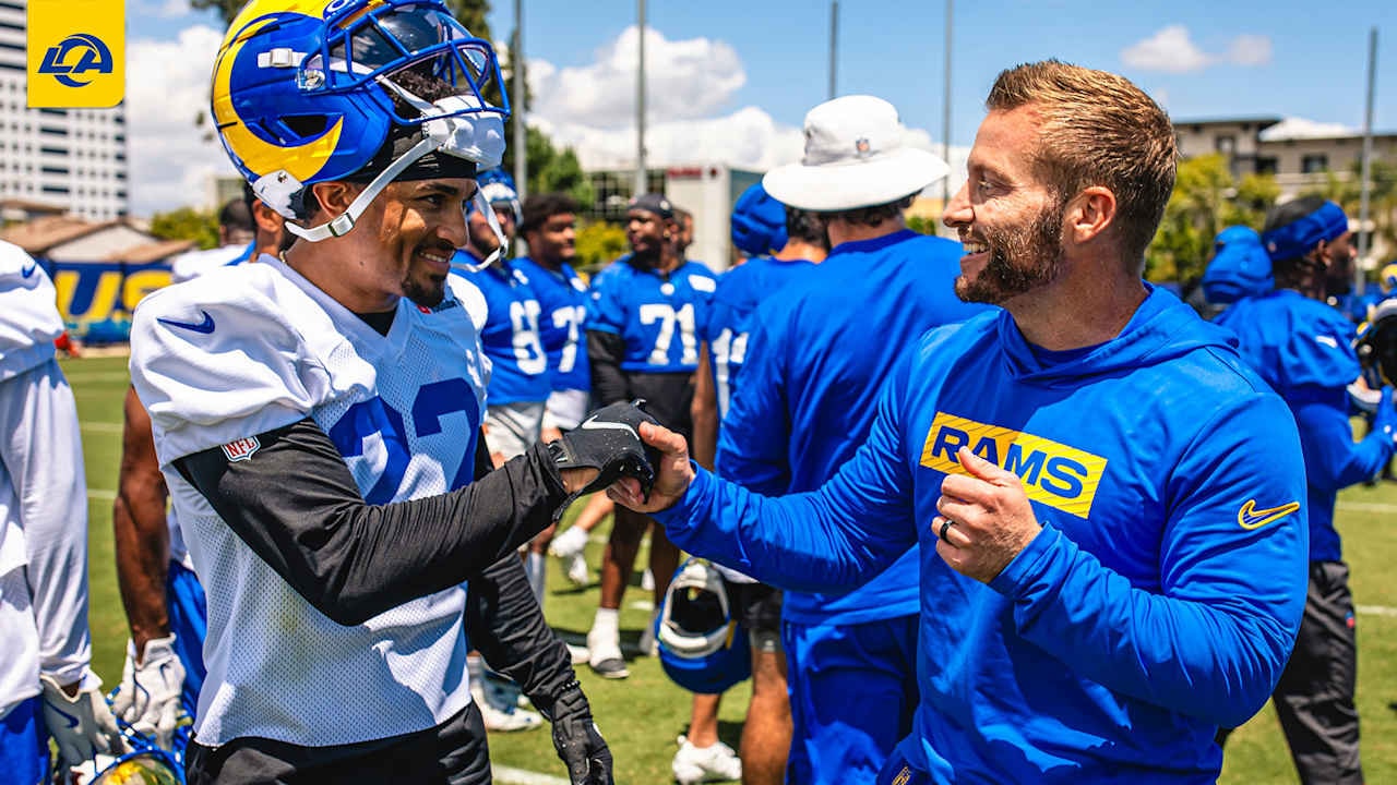 Trent McDuffie finds a familiar comfort in Los Angeles as he settles into Rams life