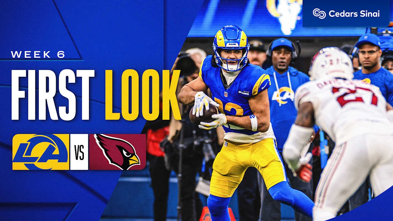 Rams vs. Cardinals: Week 6 at SoFi Stadium kicks off Sunday on FOX