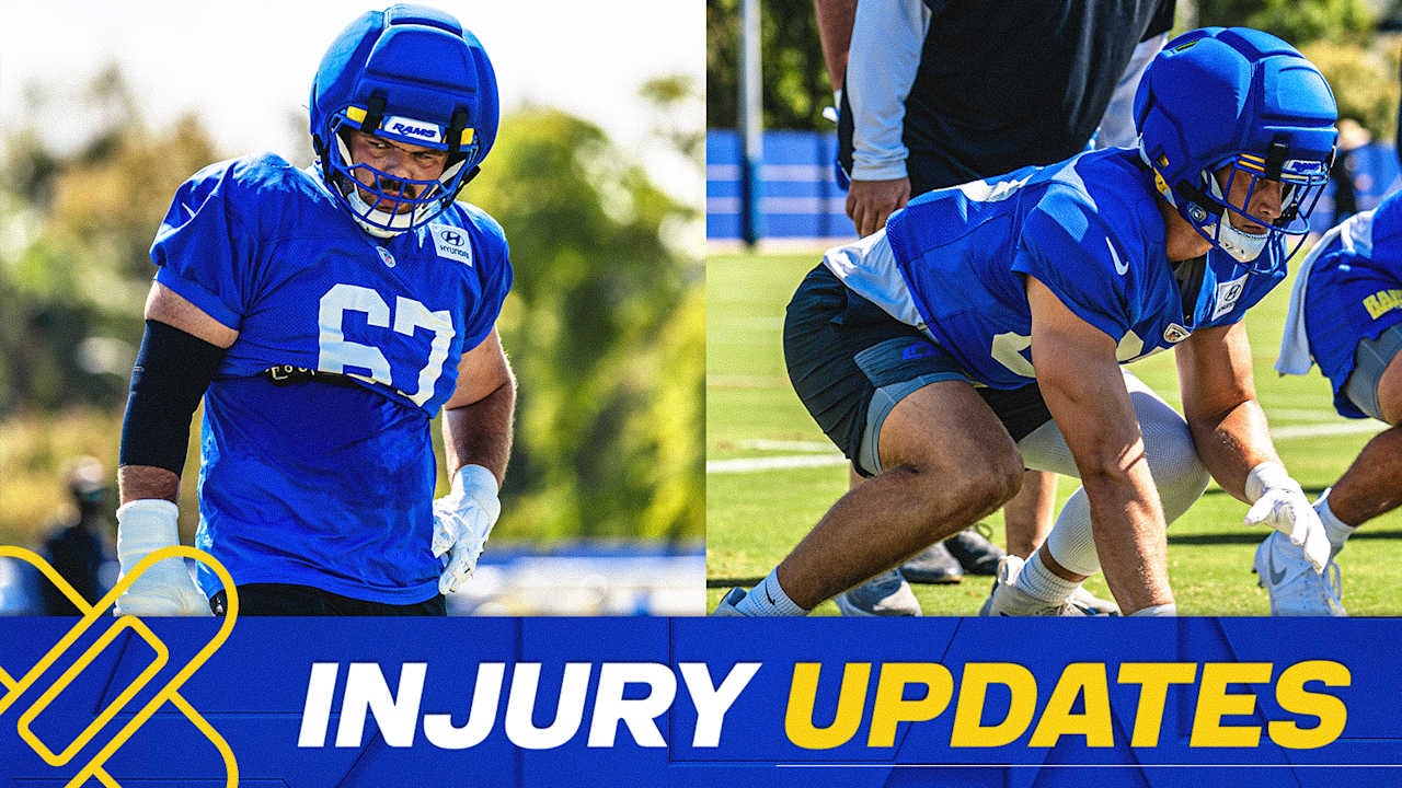 Rams injury update: Justin Dedich returns to practice with hand wrapped, Davis Allen back for work as Puka Nacua and Myles Garrett remain sidelined