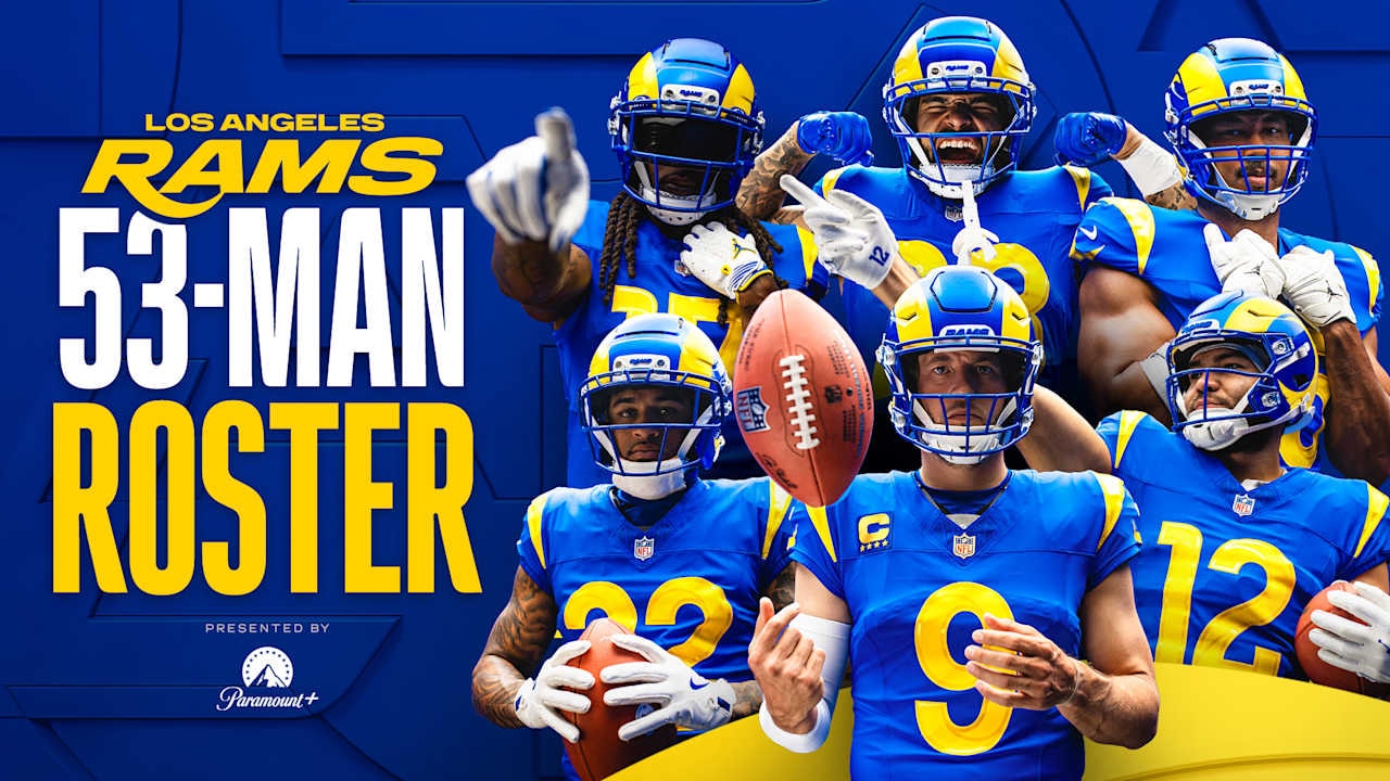 Rams set initial 53-man roster for 2026 season, trimming to the league limit