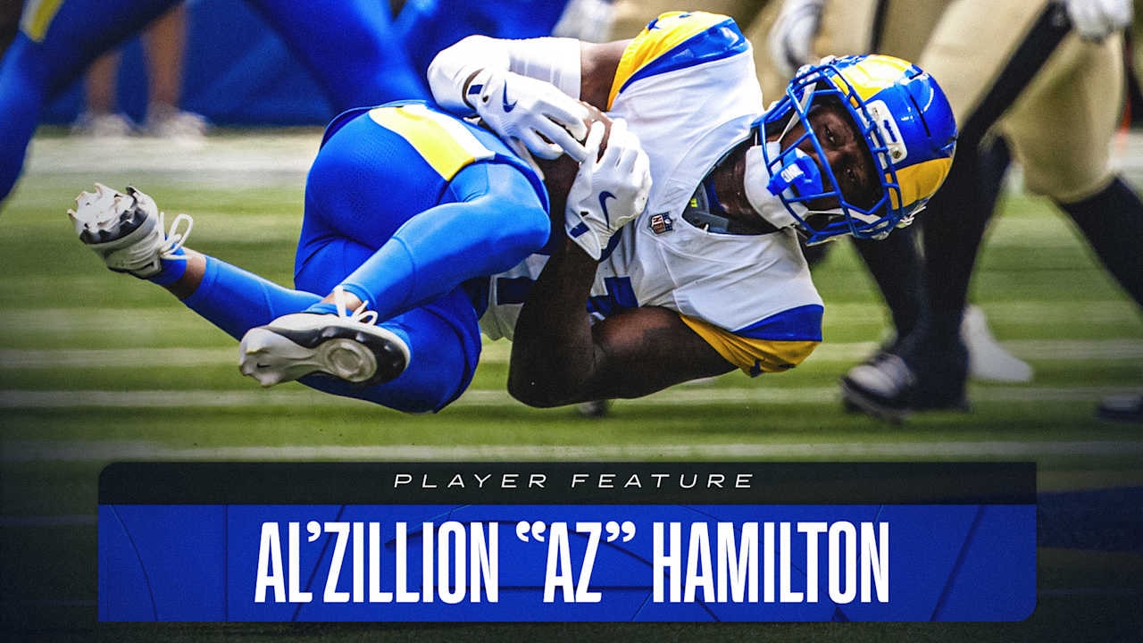 Rams cornerback Al’zillion “AZ” Hamilton turns extra reps and veteran lessons into a preseason interception