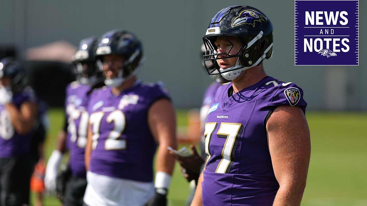 Ravens set no firm timeline for starting center, letting camp competition run longer