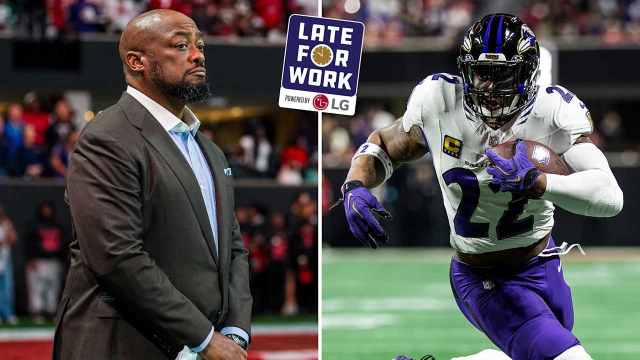 Mike Tomlin Won’t Say Derrick Henry’s Name, Calling Him “The Big Runner” During Ravens-Falcons Coverage