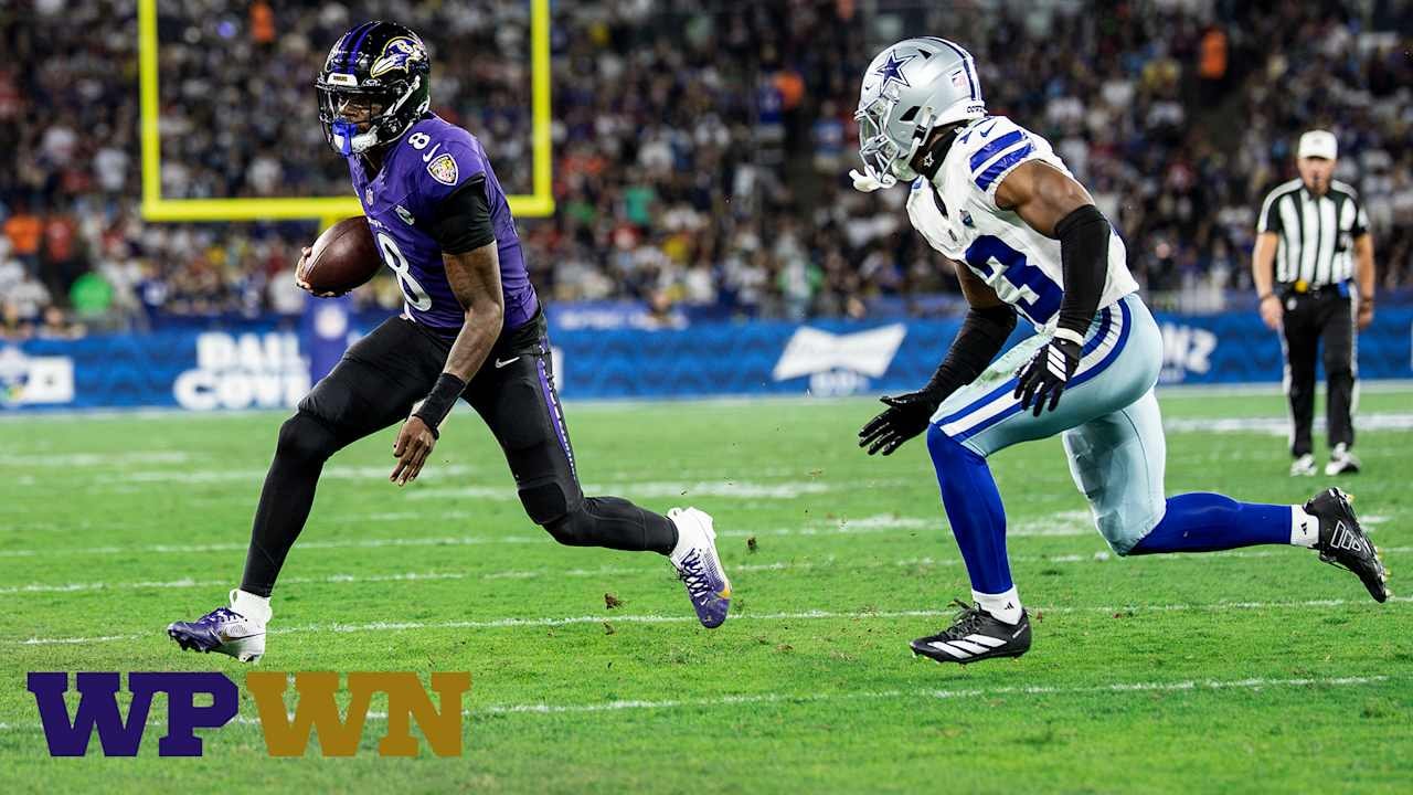 Lamar Jackson Again Absent From Start of Ravens Practice, While Ronnie Stanley and Andrew Vorhees Return
