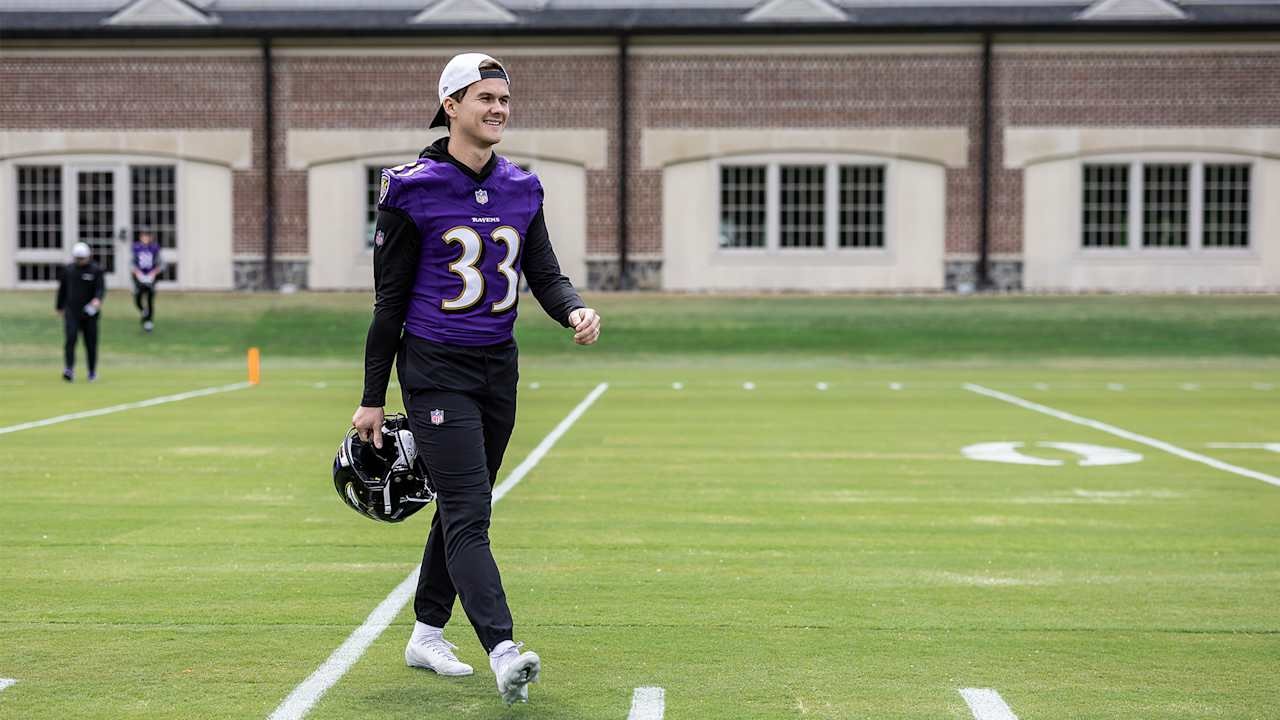 Tyler Loop moves past a missed kick, still aiming to be ready when the Ravens need him