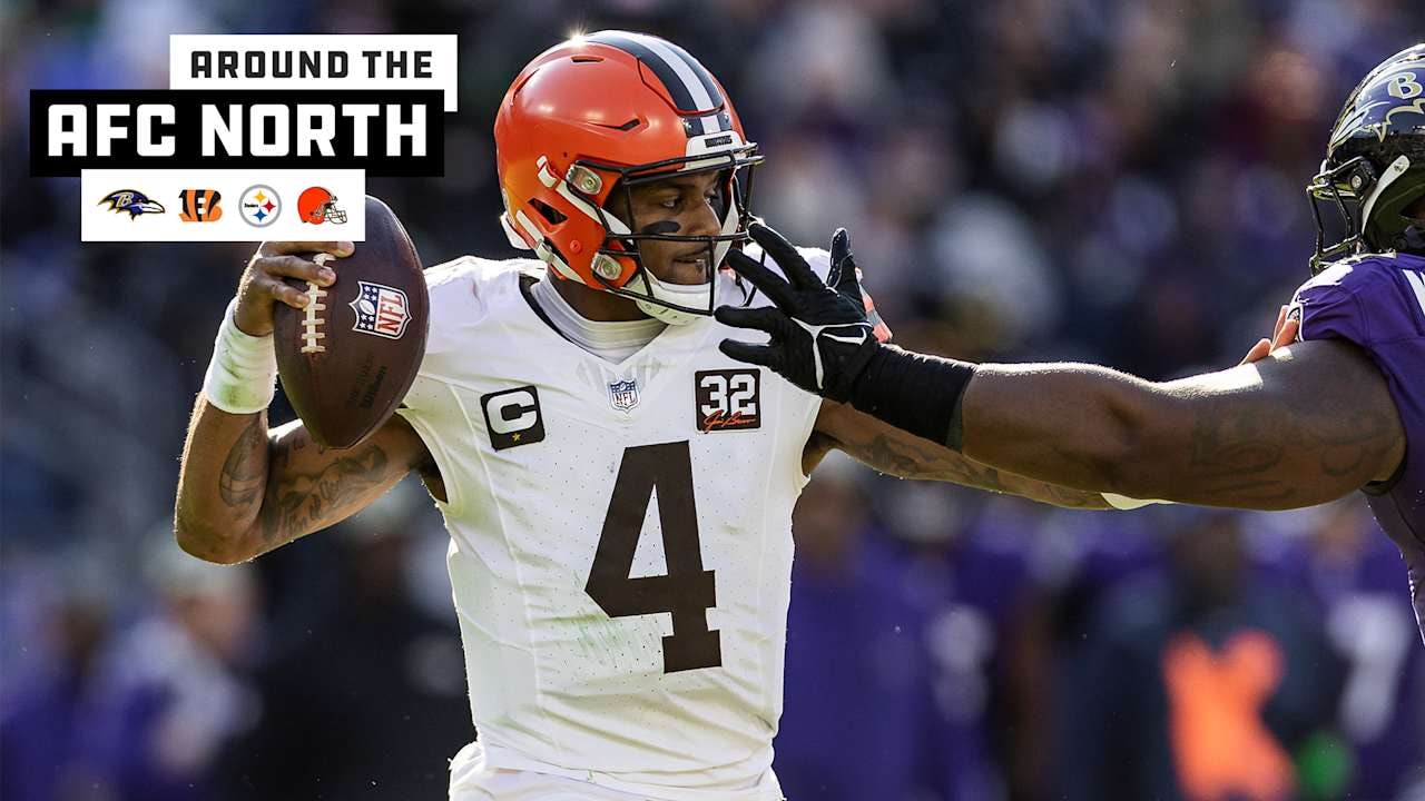 Around the AFC North: Browns turn to Deshaun Watson as starting QB, while Bengals push a win-now bar and Steelers juggle four report-callers