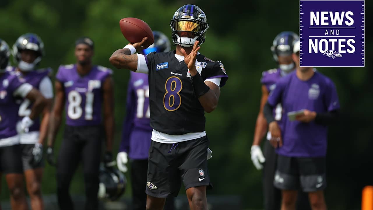 Ravens camp observations: Lamar Jackson tailoring his reads under center, while staff weigh booth vs. sideline calls
