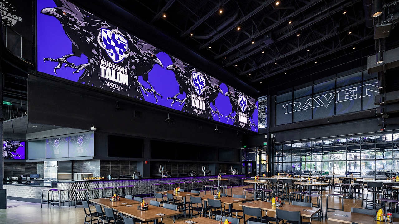 Ravens Complete Three-Year Renovation at M&T Bank Stadium, Set to Debut New General Admission Pre-Game Experience