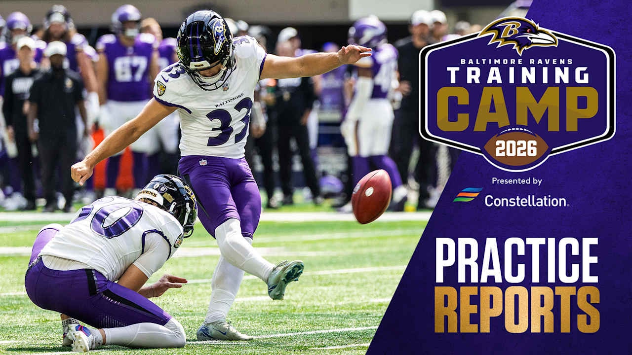 Tyler Loop makes long kicks again as Ravens keep two running backs back in the mix