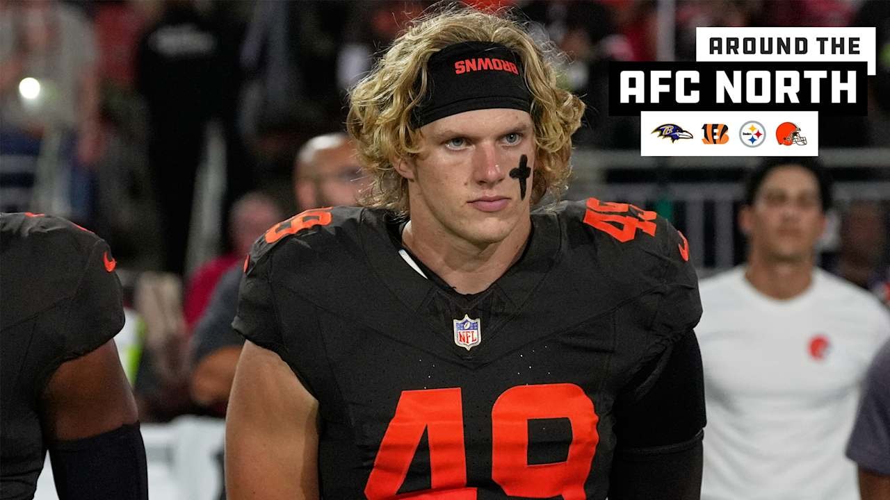 Carson Schwesinger’s Ankle Status Looms as Bengals Get a Bye and Ravens Prepare for a Week 7 Test
