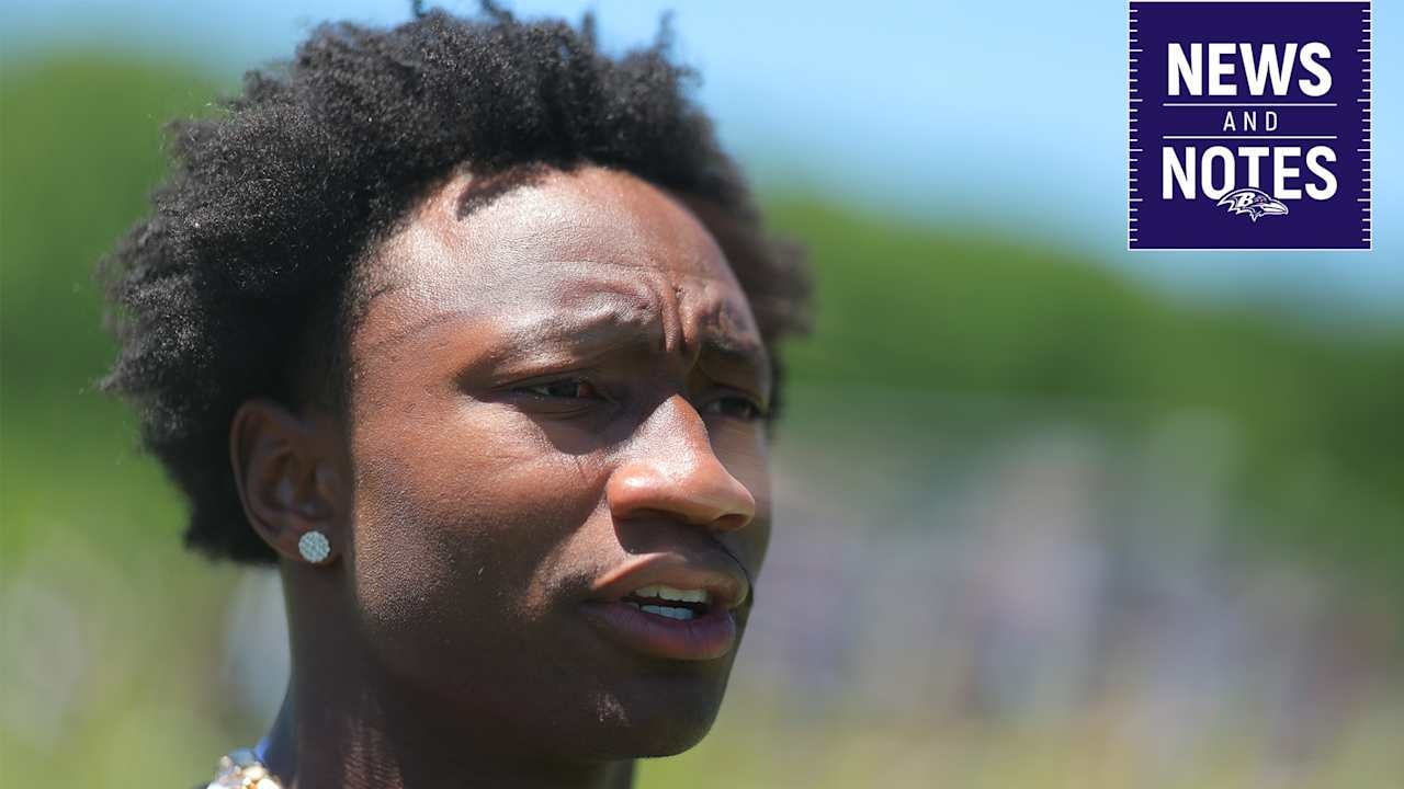 Ravens’ Zay Flowers Listed Day-to-Day After Quad Contusion During Saturday Practice