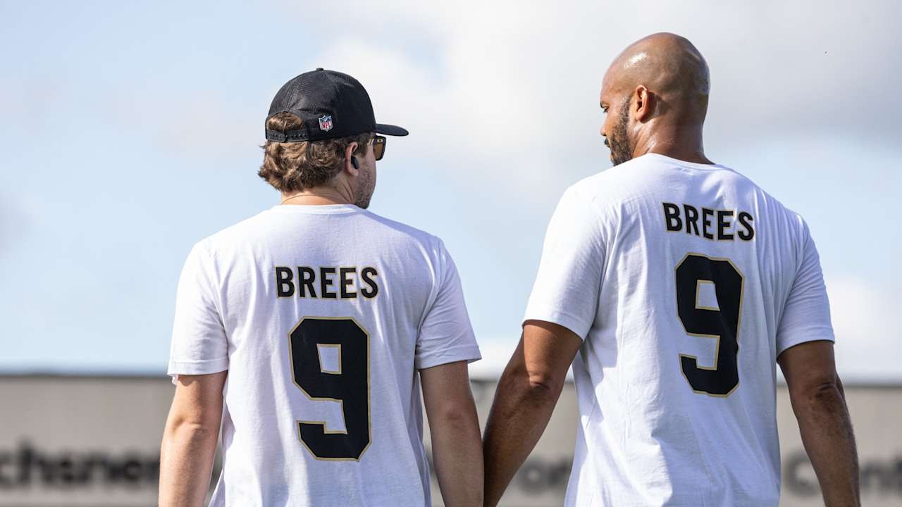 Saints Training Camp Day 8 centers on the legacy of Drew Brees’ Hall of Fame moment