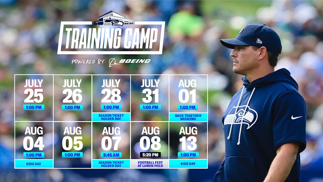Seahawks open fan registration for training camp practices and Football Fest at Lumen Field