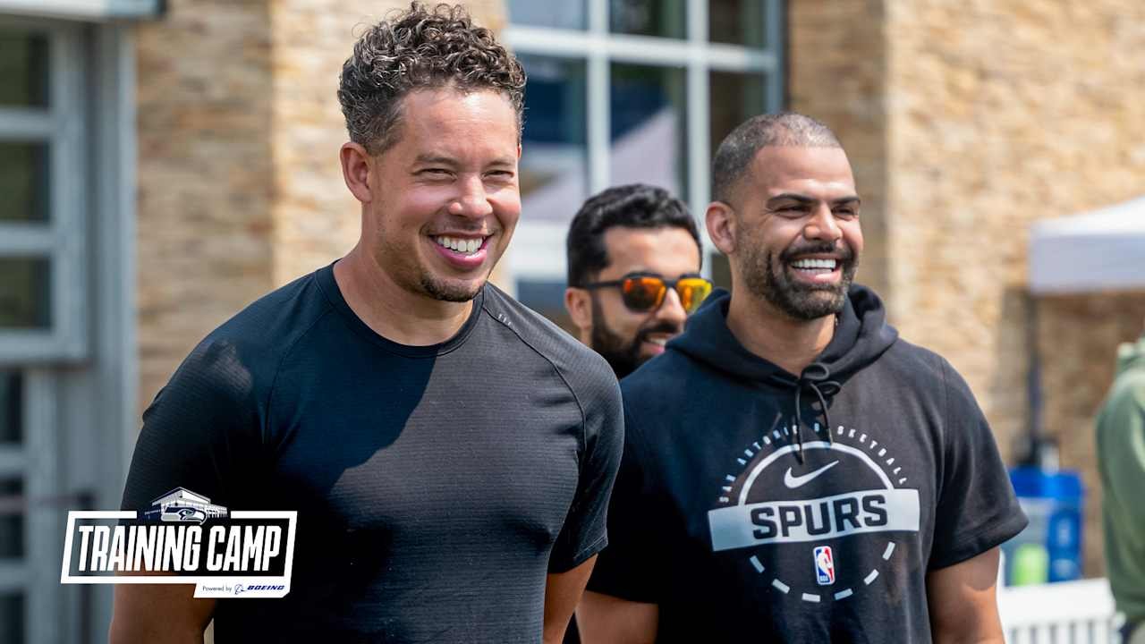 Spurs Coaching Staff Trades Playbooks for a Look Inside Seahawks Training Camp
