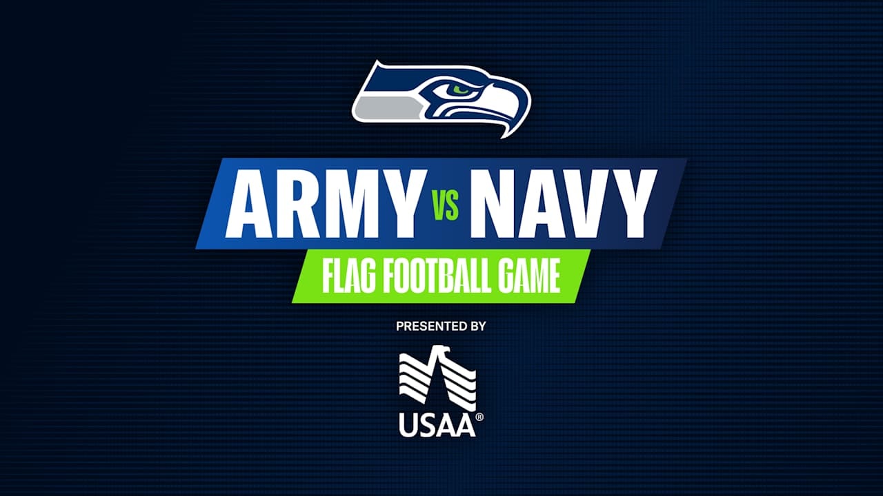Seahawks to host USAA Army vs. Navy flag football game at Lumen Field