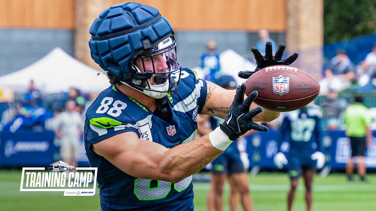 AJ Barner Among Seahawks Tight End Storylines As Training Camp Approaches