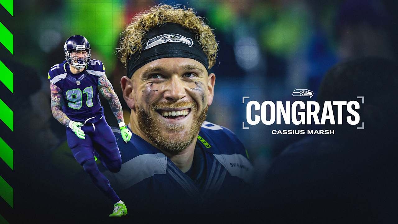 Cassius Marsh retires as a Seattle Seahawk, closing the chapter on a 2014 fourth-round draft pick