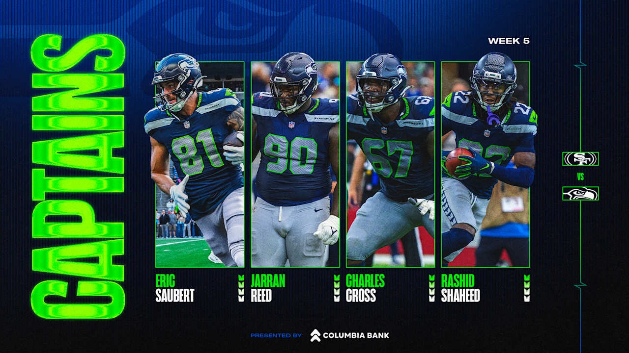 Seahawks name four Week 5 captains ahead of 49ers matchup