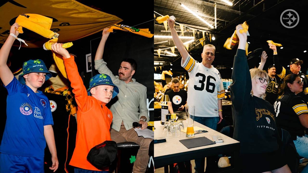 Steelers fans gather in Ireland and Germany as Paris trip nears