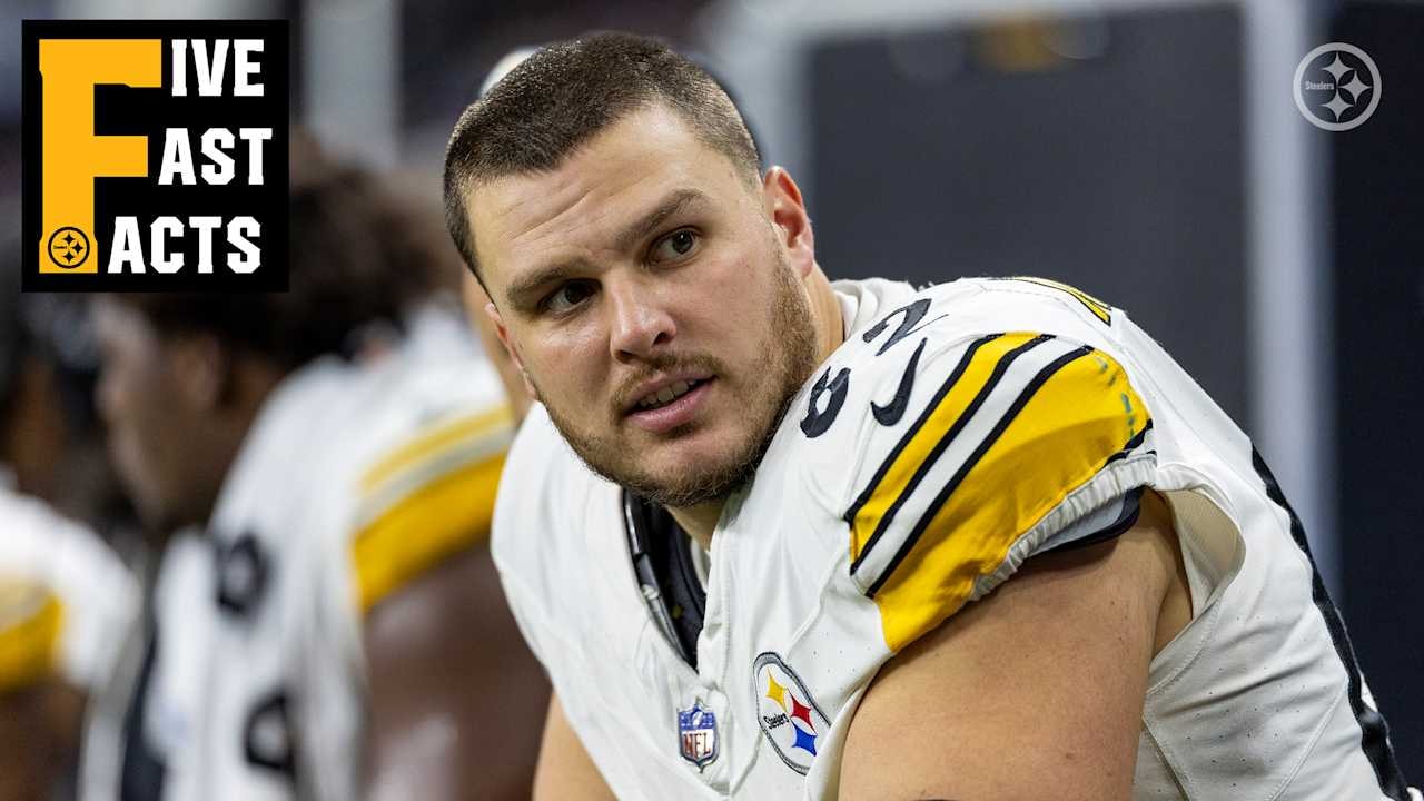Five Fast Facts: Steelers center Ryan McCollum brings depth experience and veteran reliability to the middle
