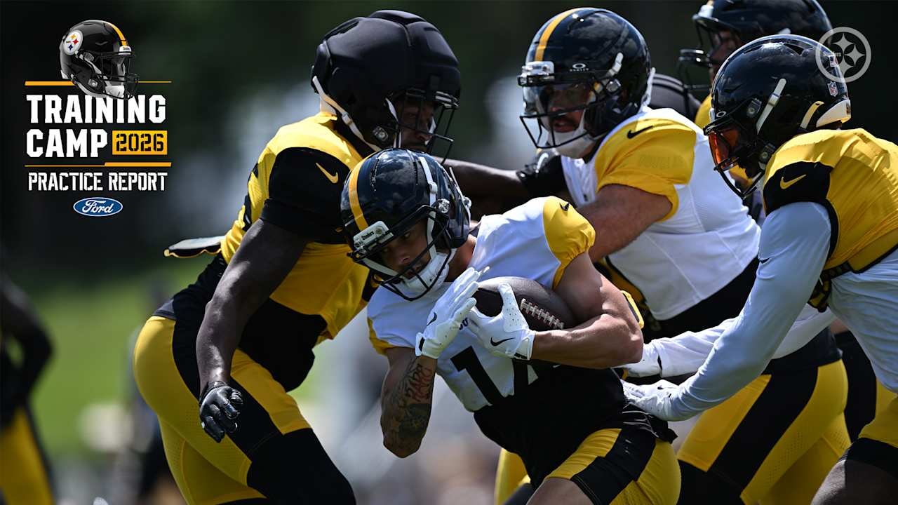 Steelers Open Padded Work at Saint Vincent With a Packed First Monday