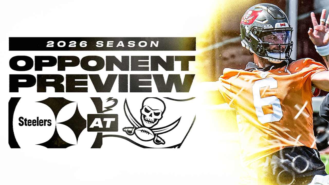 Steelers set sights on Buccaneers in Oct. 18 clash at Raymond James Stadium