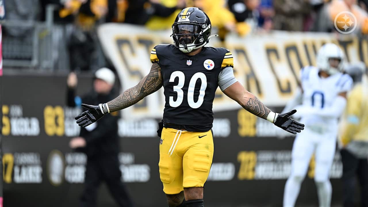 Jaylen Warren’s next-man-up moment helps stabilize Steelers’ backfield during Rico Dowdle absence