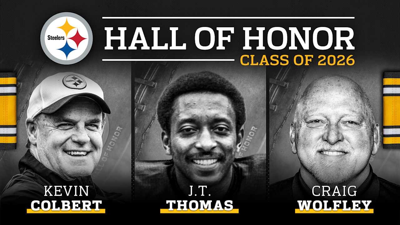 Steelers unveil 2026 Hall of Honor class, expanding franchise’s tribute to past contributions