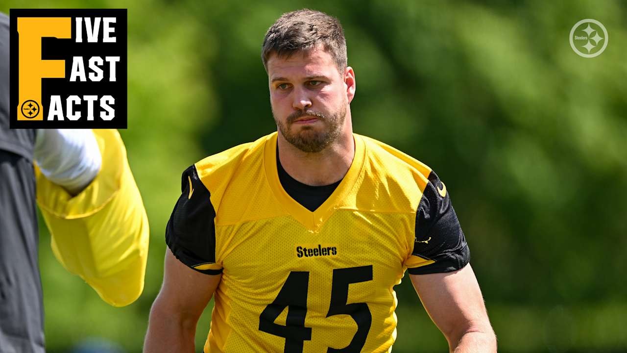 Five Fast Facts: Julius Welschof brings Germany ties and linebacker depth to the Steelers