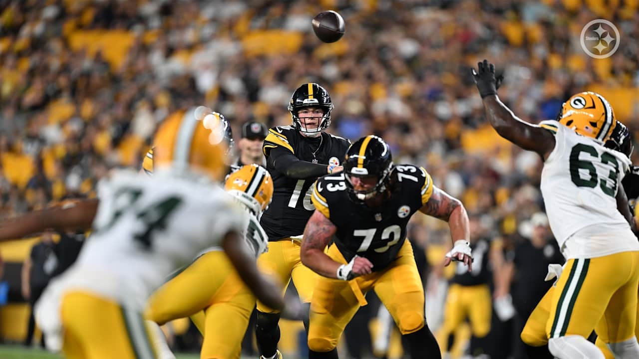 Steelers open preseason with 28-9 win over Packers, turning camp tempo into points