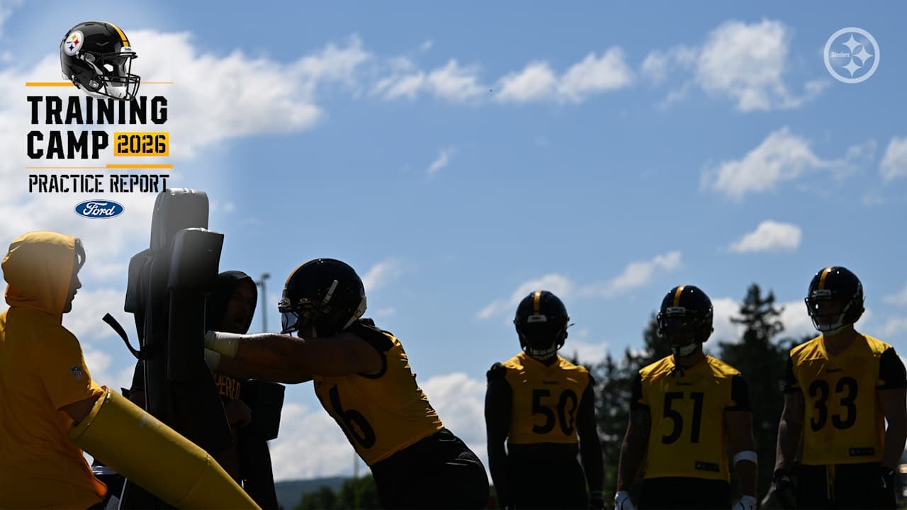Steelers training camp report: Mike McCarthy era begins to show a pattern in late-session work