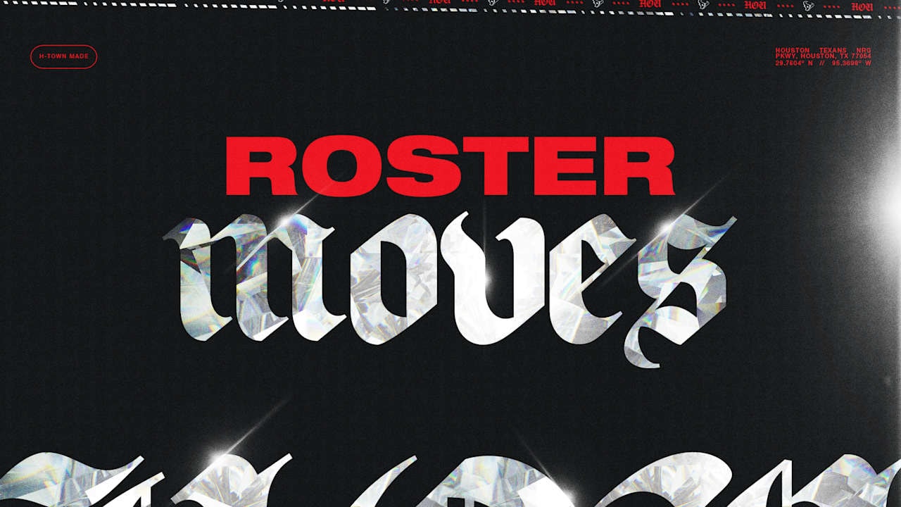 Texans add a player through roster transactions released August 26, 2026