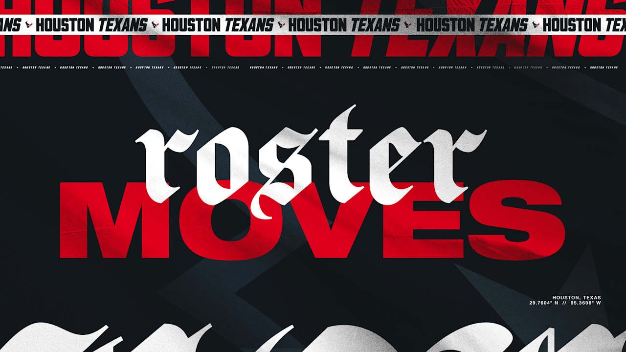 Texans complete practice-squad additions in roster moves posted for Aug. 31, 2026