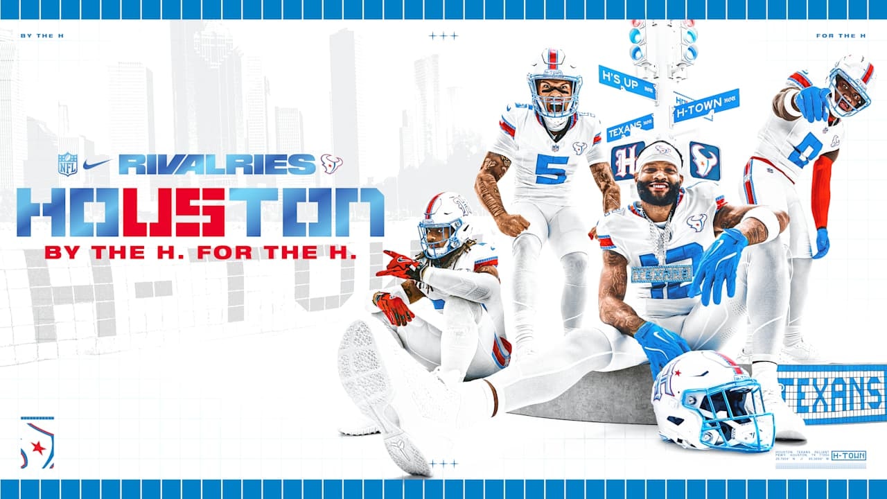 Houston Texans unveil “HOUSTON/US” uniform for Nike Rivalries Program, debut set for Week 11