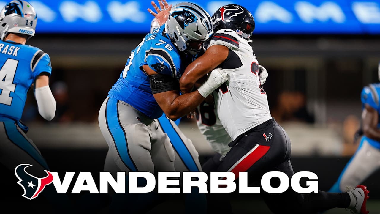Texans’ VanderBlog looks back at the last preseason winless stretch as Opening Day nears