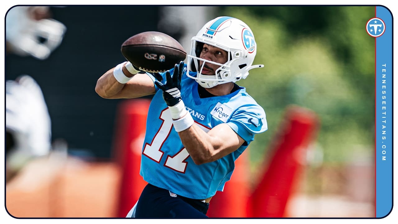 Titans’ OTA at day eight features Cam Ward’s steady start, defensive pick, and a big showing by Chimere Dike