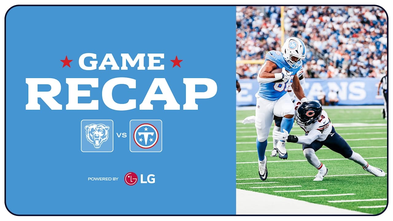 Titans’ Preseason Finale Ends With 24-15 Loss to the Bears