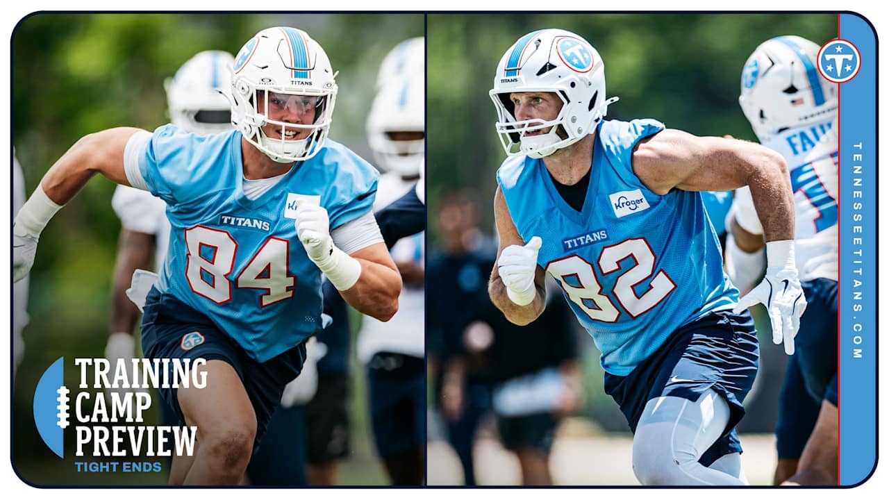 Titans training camp preview spotlights tight ends, with six players in the mix