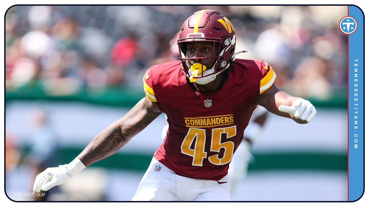 Titans add LB Dominique Hampton, make roster move on Shad Banks