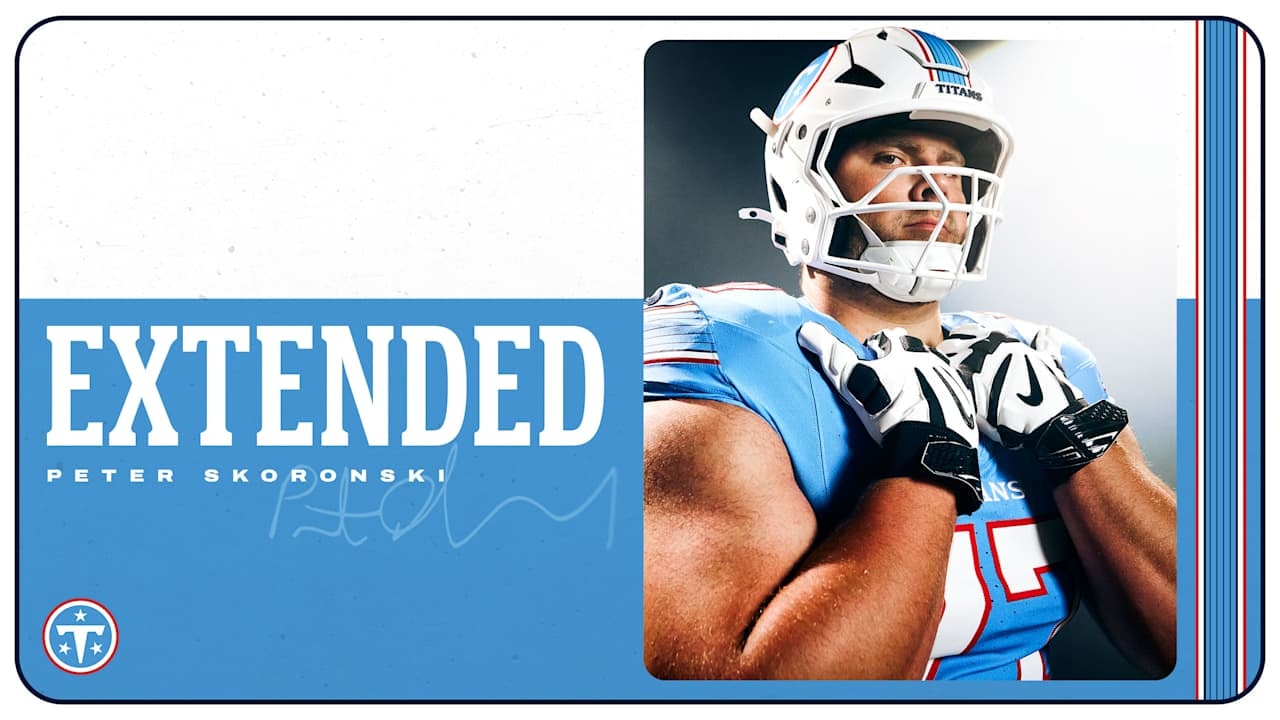 Titans Agree to Multi-Year Extension with Guard Peter Skoronski