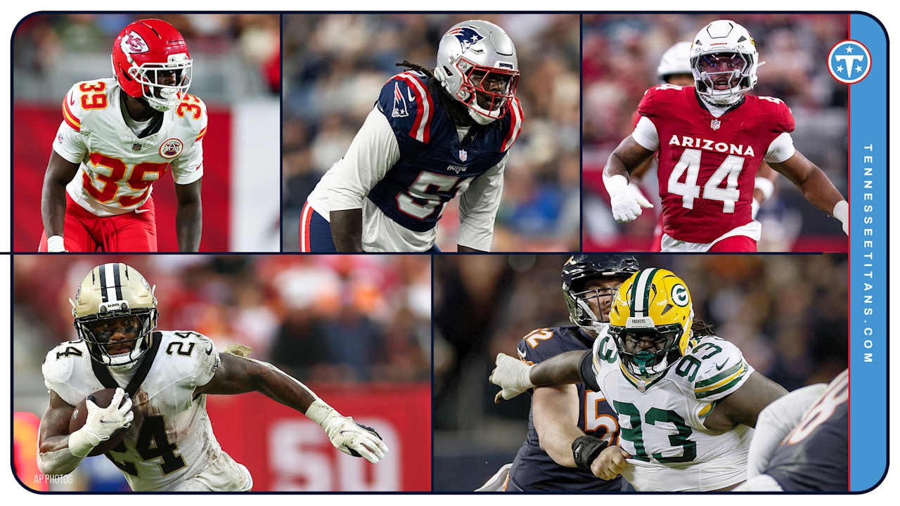 Titans Add Five Players, Including Owen Pappoe and Terrell Burgess, in Monday Roster Shakeup