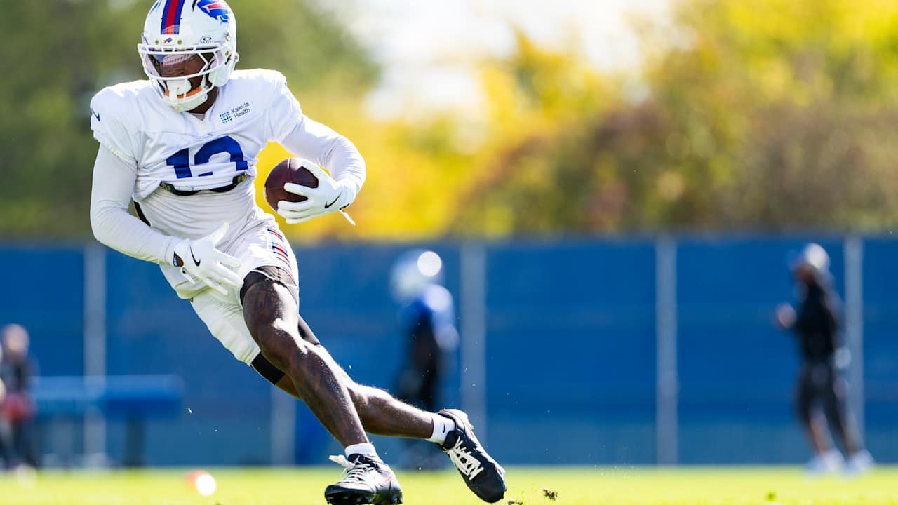 Bills rookie WR Skyler Bell ready to make his NFL debut under the Monday night lights vs. the Rams