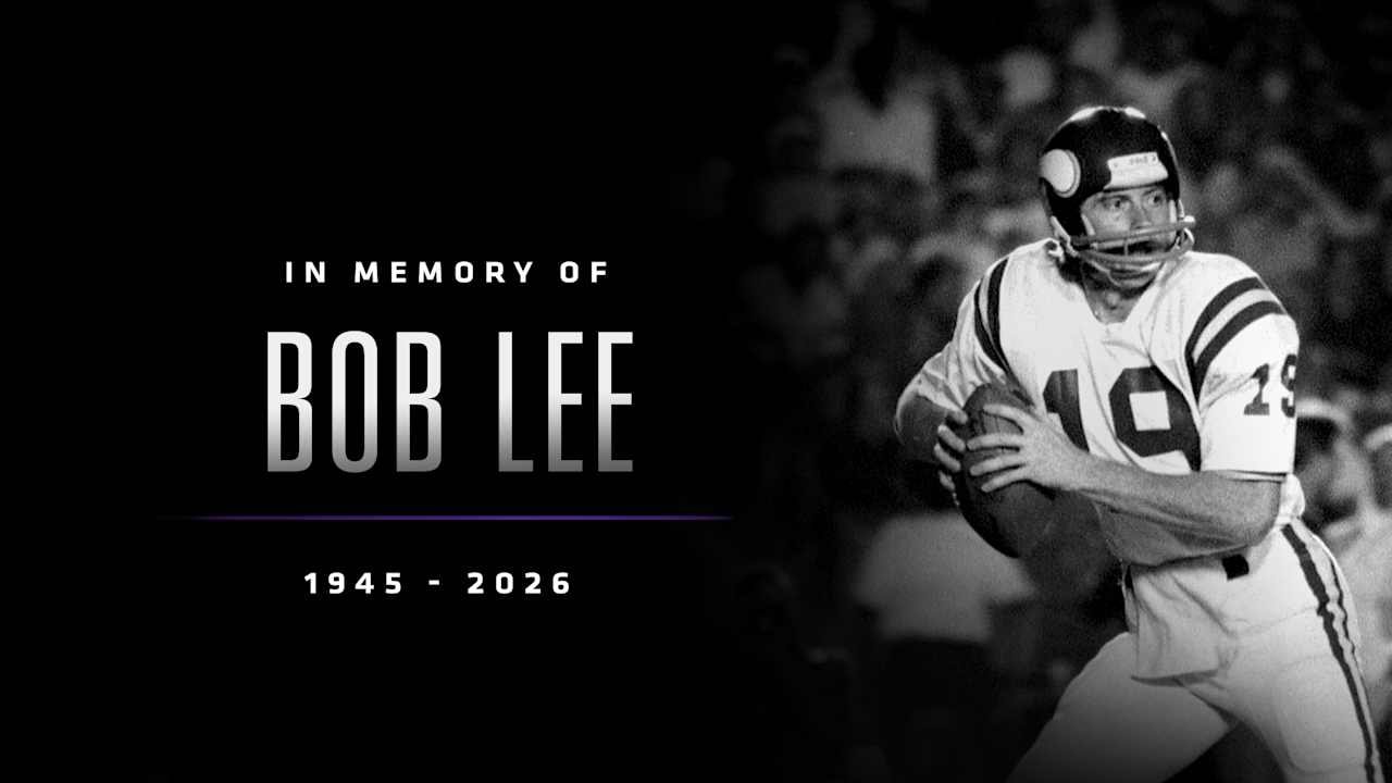 Vikings Mourn Death of Former QB and Punter Bob Lee
