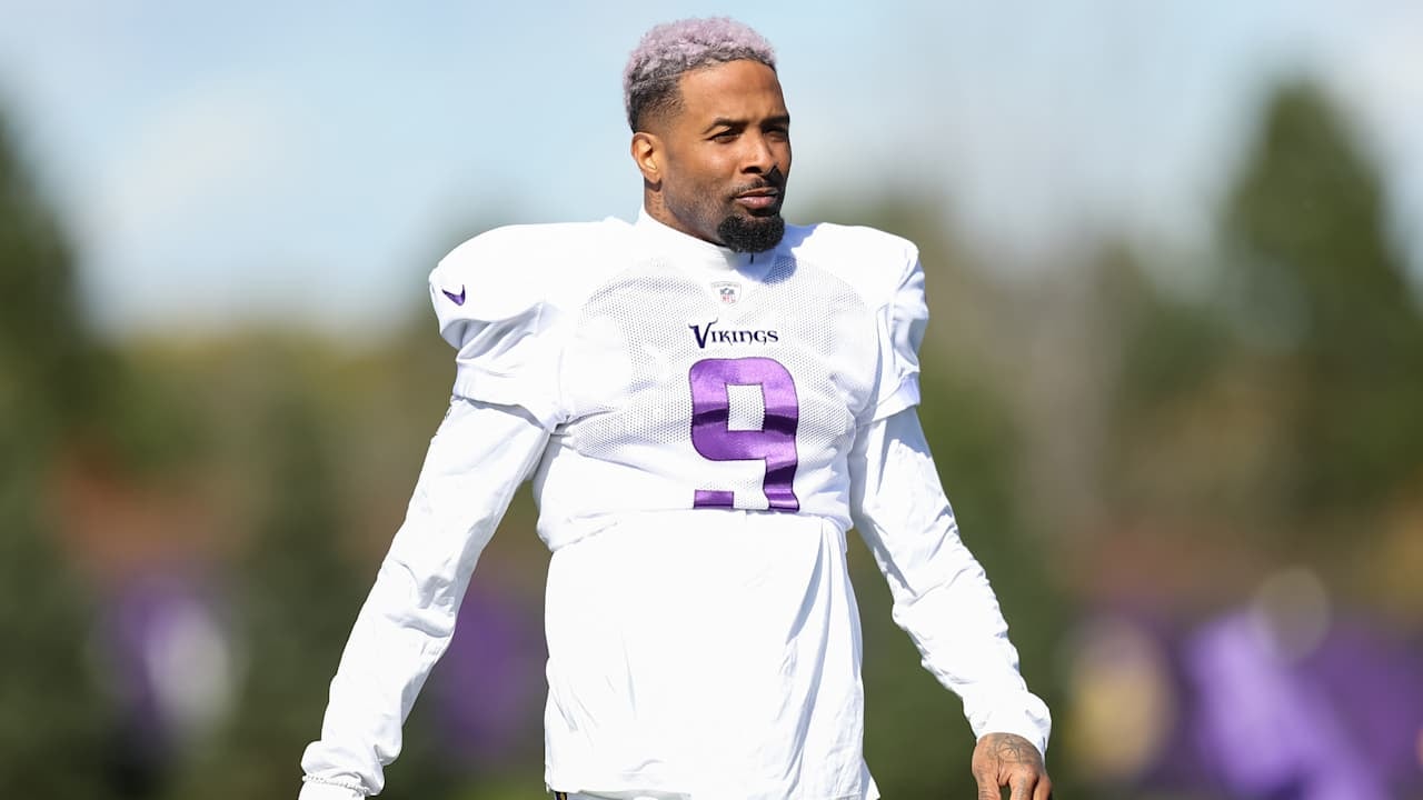 Vikings Elevate Odell Beckham Jr. and Jeshaun Jones for Sunday’s Visit to New Orleans