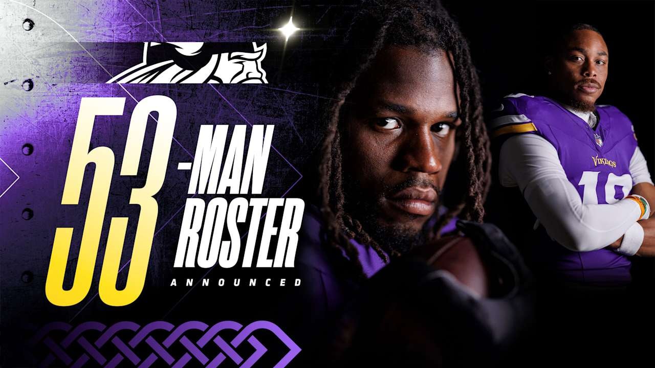 Vikings trim to 53 players for 2026 season, meeting the NFL’s initial roster deadline
