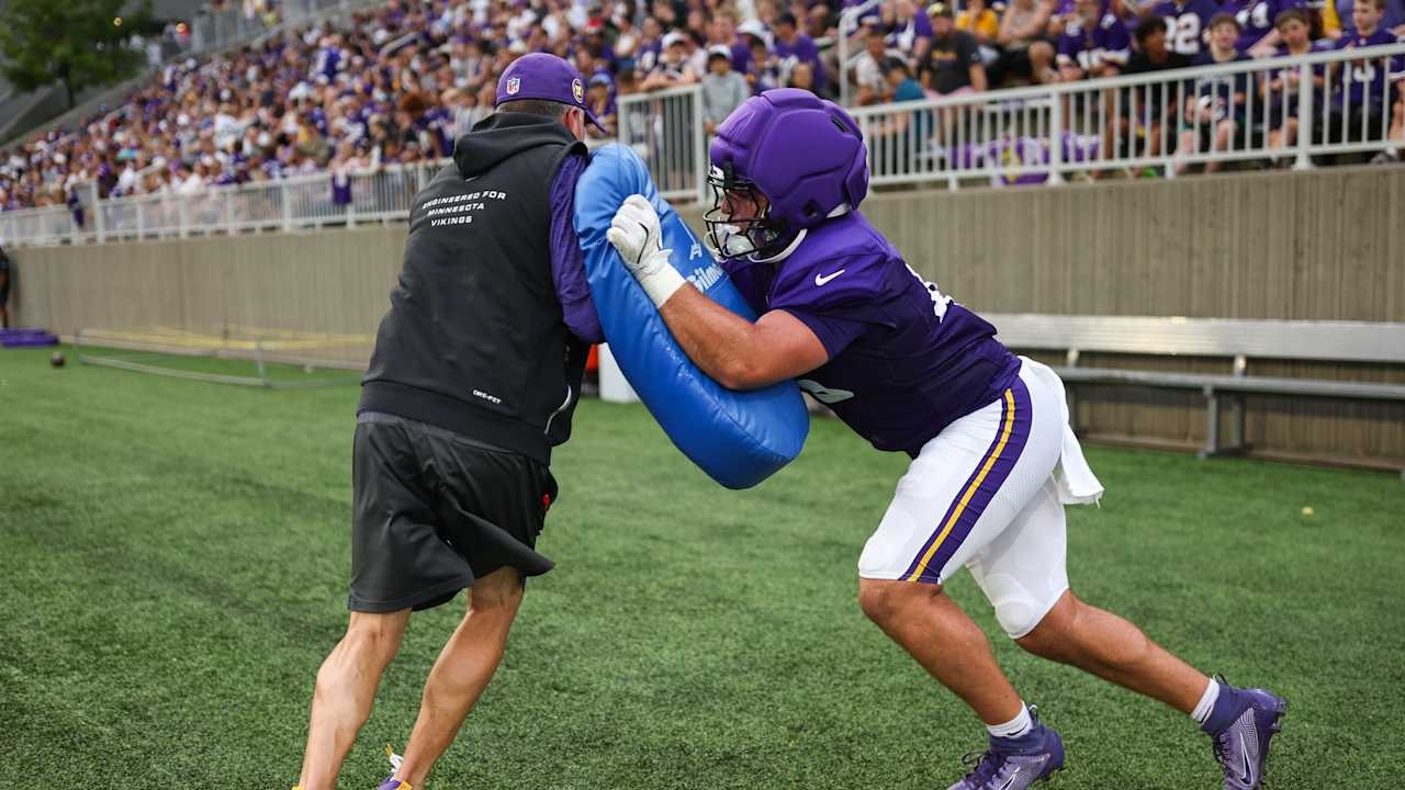 Vikings Training Camp Spotlights Max Bredeson’s Versatile, Line-Focused Path to the NFL