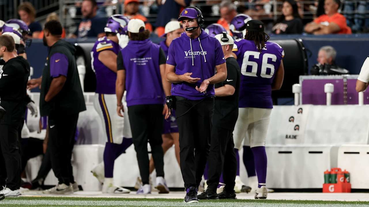 Kevin O’Connell Mic’d Up Brings Inside Look at Vikings Mindset in Preseason vs. Broncos